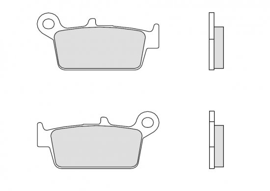 Brake pads BREMBO 07011 CC SCOOTER