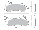 Brake pads BREMBO 07118XS