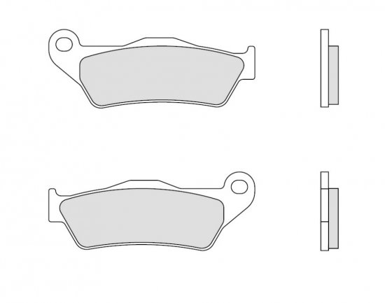 Brake pads BREMBO for KTM EXC-F 520 Racing (2000-2002)