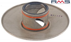 Movable driven half pulley RMS