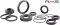 Oil seal RMS 25x40x8, crankshaft clutch side (1 piece)