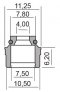 Oil seal RMS valve stem