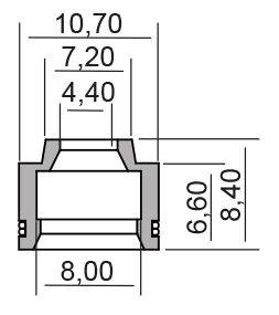 Oil seal RMS valve stem