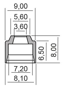 Oil seal RMS valve stem