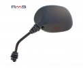 Rear view mirror RMS 122760700 left black