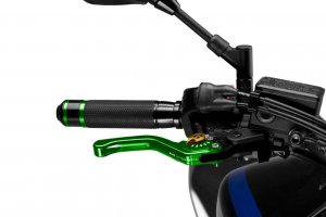 Brake lever without adapter PUIG 130VO 3.0 short green/gold