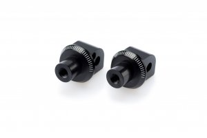 Footpeg adapters PUIG black