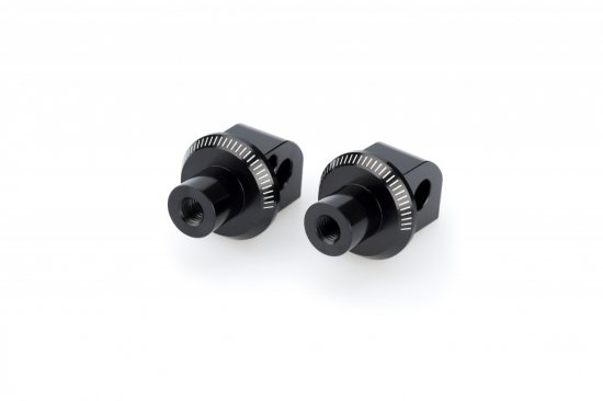 Footpeg adapters PUIG 6458N black