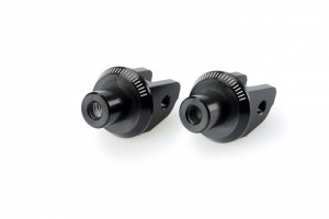 Footpeg adapters PUIG black