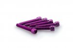 Screws PUIG 0346L ANODIZED violet M6 x 35mm (6pcs)