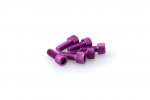 Screws PUIG 0363L ANODIZED violet M6 x 15mm (6pcs)