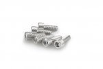 Screws PUIG 0363P ANODIZED silver M6 x 15mm (6pcs)