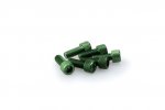 Screws PUIG 0363V ANODIZED green M6 x 15mm (6pcs)