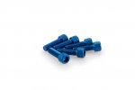 Screws PUIG 0364A ANODIZED blue M6 x 20mm (6pcs)