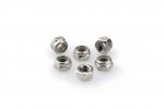 Nuts PUIG 0735P ANODIZED silver M5 (6pcs)