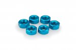 Nuts PUIG 0764A ANODIZED blue M6 (6pcs)