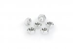 Nuts PUIG 0764P ANODIZED silver M6 (6pcs)