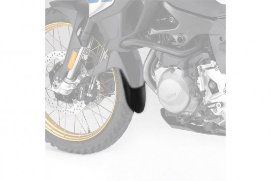 Front fender extension PUIG 1942N black