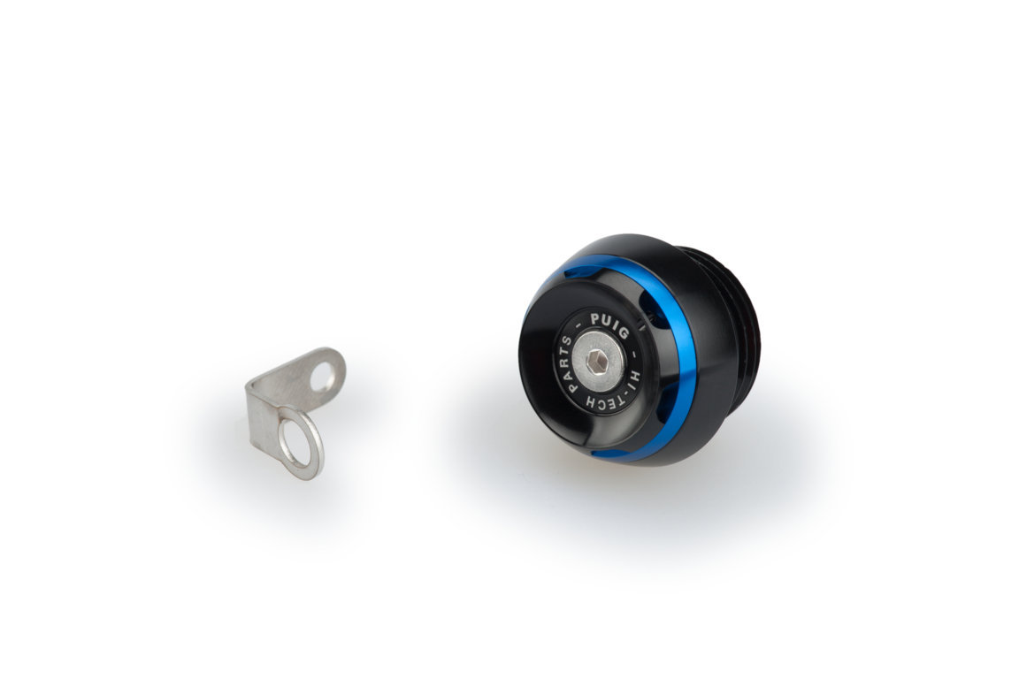 Plug oil cap PUIG 20344A TRACK blue