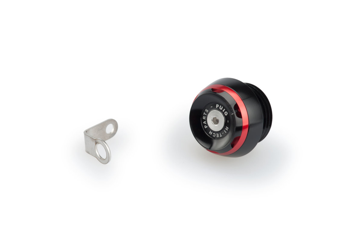 Plug oil cap PUIG 20344R TRACK red