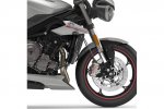 Front fender extension PUIG 3898N black