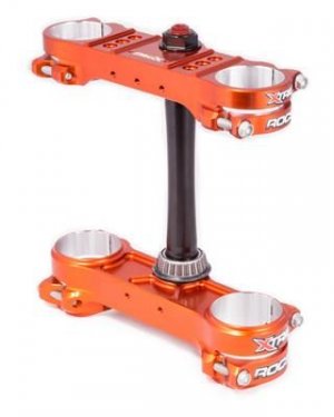 Triple clamp X-TRIG ROCS PRO Orange