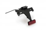 Adjustable license support PUIG 20879N black