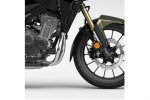 Front fender extension PUIG 21255N black