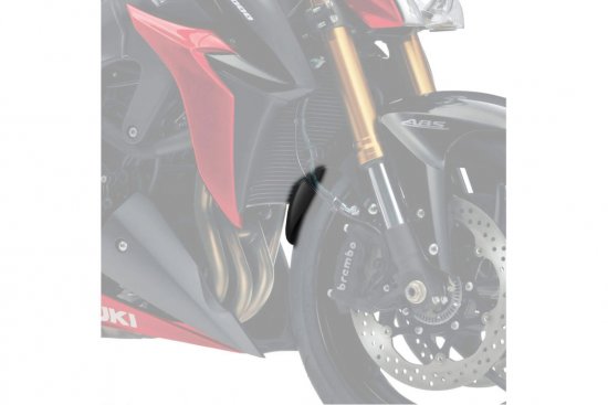 Front fender extension PUIG 21315N black