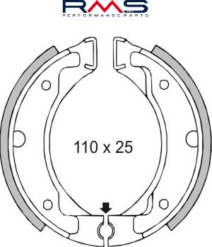 Brake shoes RMS