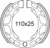 Brake shoes RMS 225120091 rear