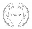 Brake shoes RMS 225120511 rear