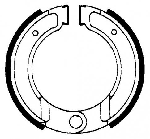 Brake shoes FERODO 225129113