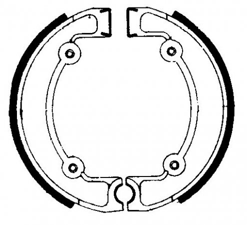 Brake shoes FERODO 225129127