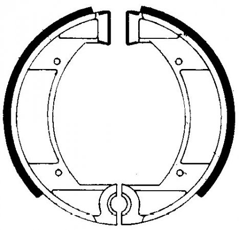 Brake shoes FERODO 225129145