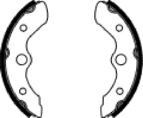 Brake shoes FERODO 225129222