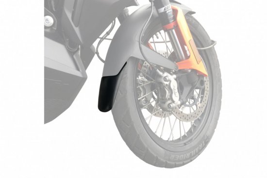 Front fender extension PUIG 3682N black