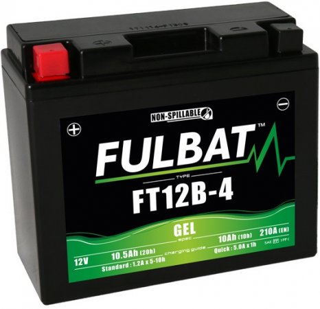 Gel battery FULBAT FT12B-4 GEL (YT12B-4)