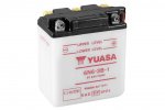 Conventional 6V battery with acid YUASA 6N6-3B-1