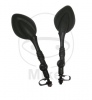 Rear view mirror JMT ZR 0000 Black pack of 2 pcs