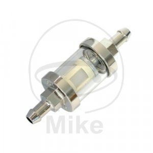 Fuel filter JMT chrome glass