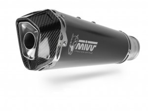 Silencer MIVV DELTA RACE Black Stainless Steel