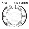 Brake shoe set EBC K705 includings springs