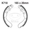 Brake shoe set EBC K718 includings springs