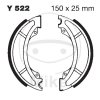 Brake shoe set EBC Y522 excluding springs