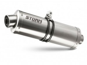 Full exhaust system 4x2x1 STORM OVAL Stainless Steel