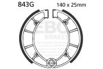 Brake shoe set EBC 843G grooved