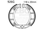 Brake shoe set EBC 926G grooved