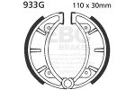 Brake shoe set EBC 933G grooved