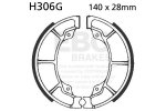 Brake shoe set EBC H306G grooved